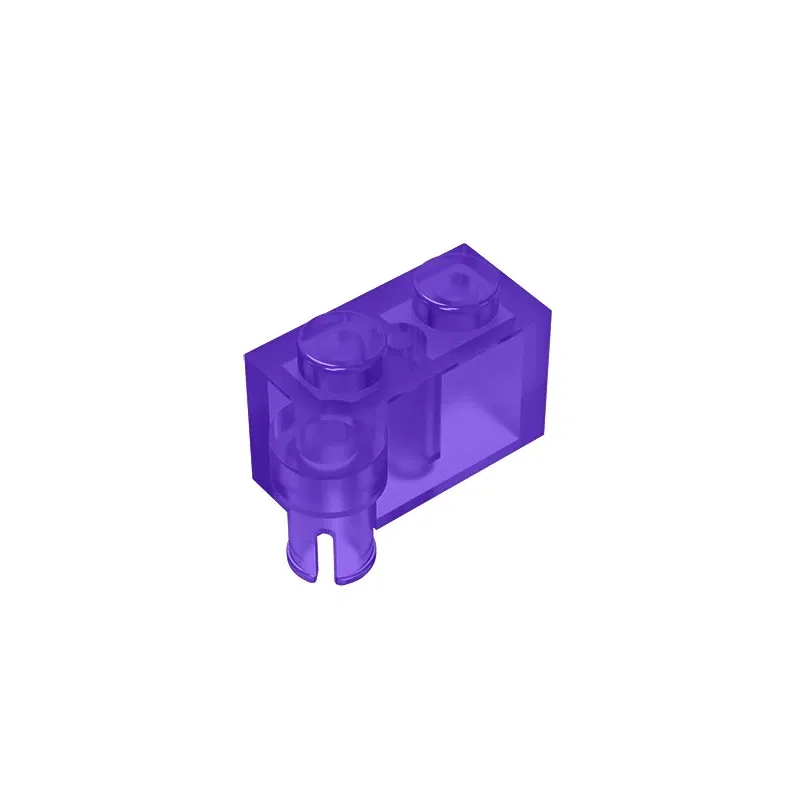 Color: DARK GRAY - Gobricks GDS-810 HINGE 1X2 UPPER PART compatible with lego 3830 children's DIY Educational Building Blocks Technical