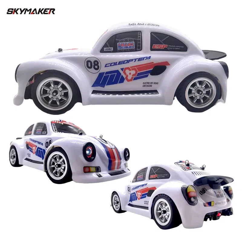 Color: Yellow - RC Racing Car 1/16 UD1604 UD1603 Ud1607 UD1608 RC Car High Speed 2.4G Brushless 4WD Drift Remote Control Drift Car Toys For Boys