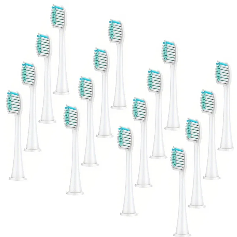 Color: Gold - Electric toothbrush replacement head, Philips Sonicare toothbrush head, sonic vibration cleaning toothbrush head