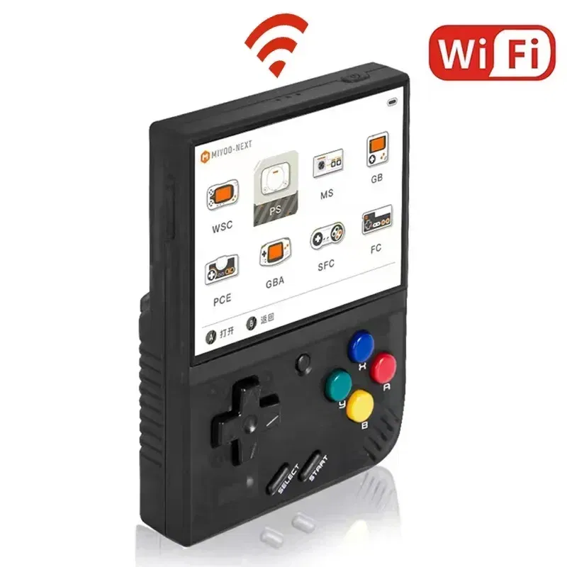 Color: Silver, Bundle: Bundle 3 - MIYOO Mini Plus Portable Retro Handheld Game Console V2 Mini+ IPS Screen Classic Video Game Console Linux System Children's Gift