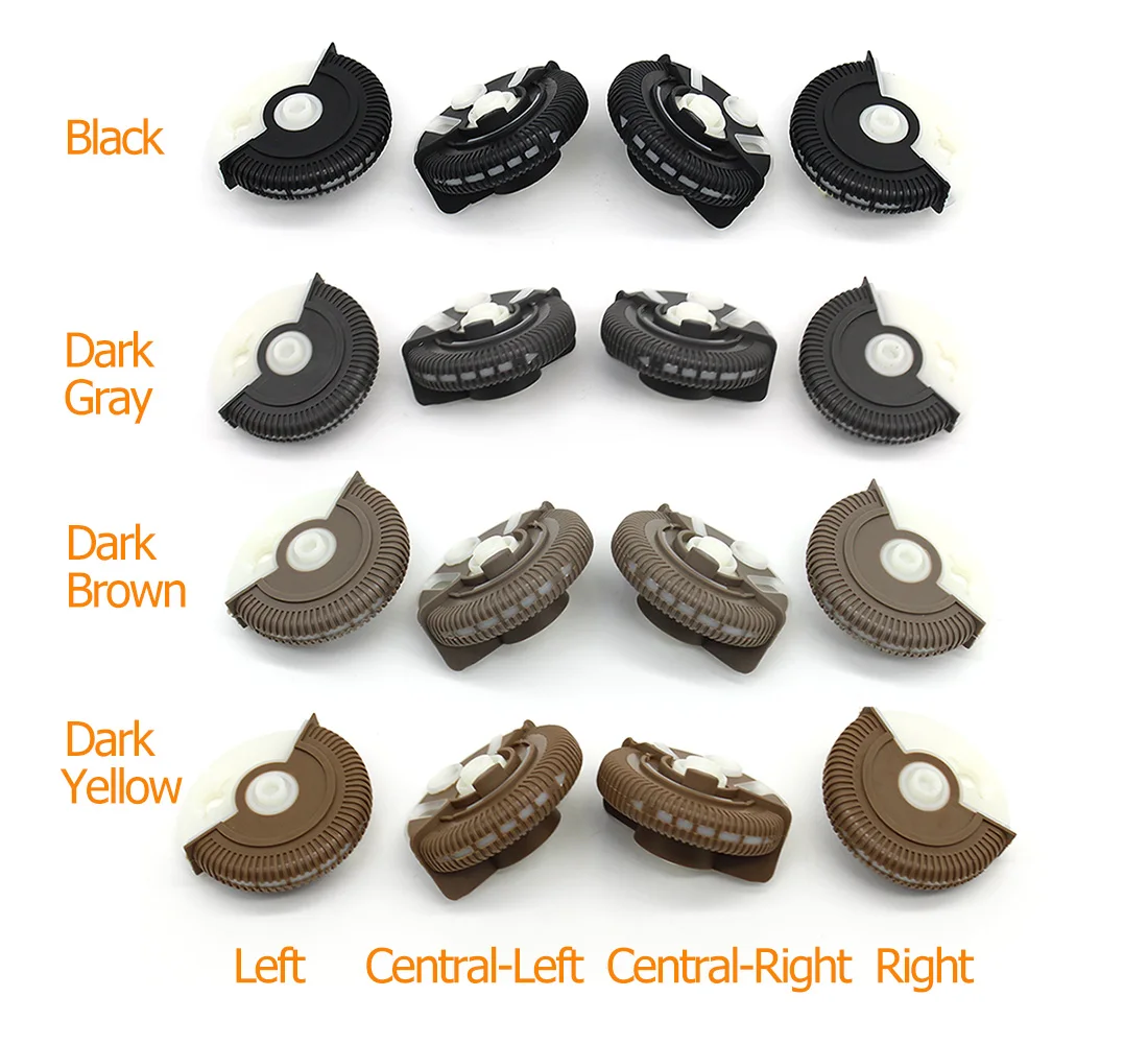 Color Name: Orange - Front Air Conditioner Control Roller Ac Vent Base Rolling Wheel For Mercedes Benz E Class W211 2003-2008 E200 E230 E260 E280