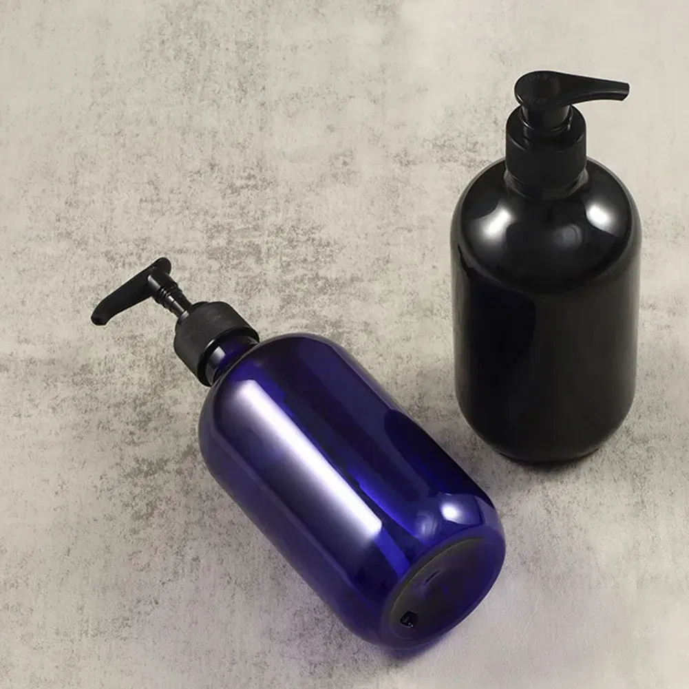 Color: DARK GRAY, Ships From: CHINA - 500ml Portable Soap Dispensers Lotion Shampoo Shower Gel Holder Soap Dispenser Empty Bath Pump Bottle Bathroom Storage Bottle