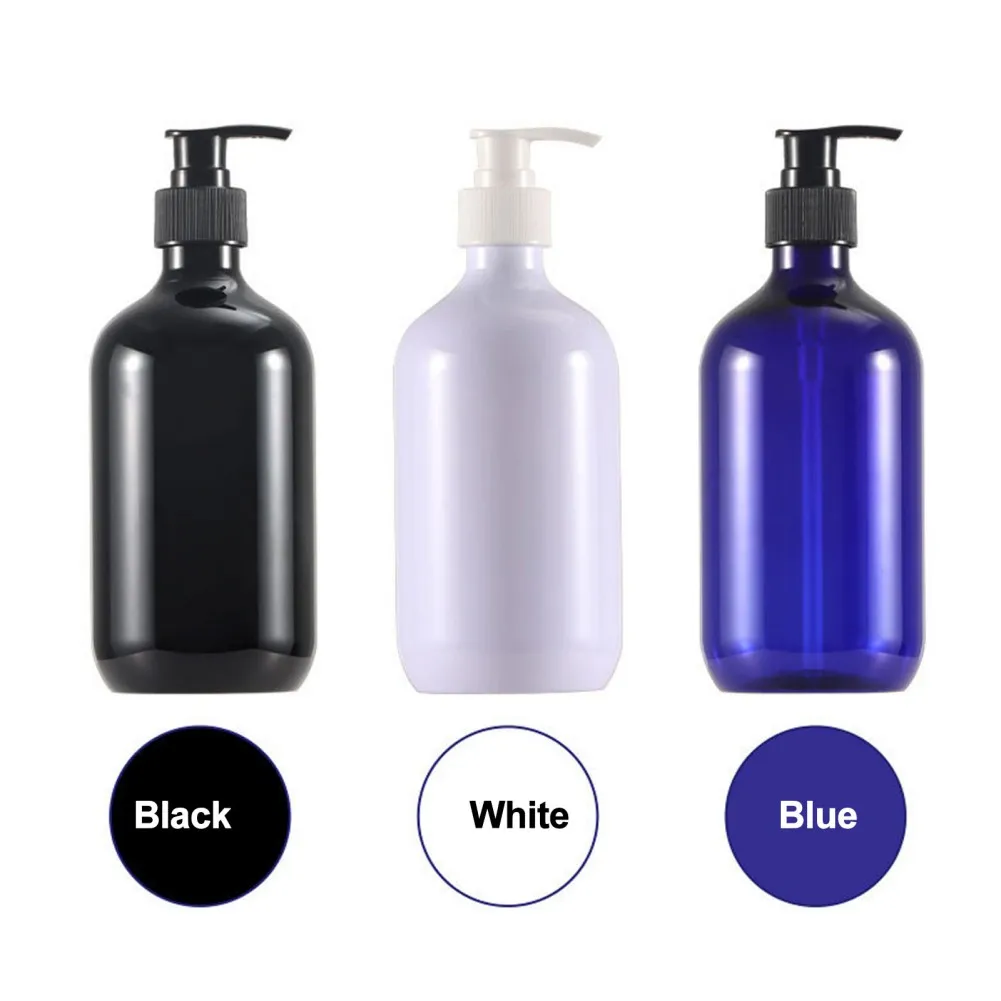 Color: DARK GRAY, Ships From: CHINA - 500ml Portable Soap Dispensers Lotion Shampoo Shower Gel Holder Soap Dispenser Empty Bath Pump Bottle Bathroom Storage Bottle