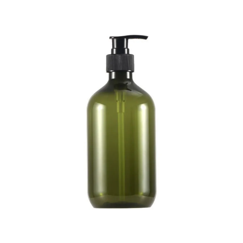 Color: DARK GRAY, Ships From: CHINA - 500ml Portable Soap Dispensers Lotion Shampoo Shower Gel Holder Soap Dispenser Empty Bath Pump Bottle Bathroom Storage Bottle