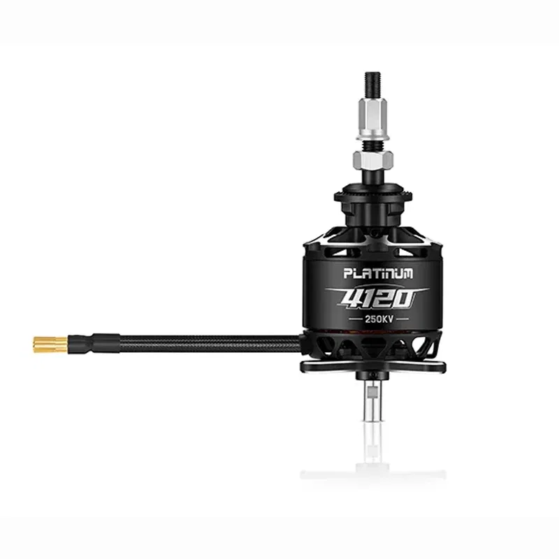 Color: Red - Hobbywing Platinum 4120 4125 4130 41 Series fixed wing Brushless Motor High efficiency / strong performance For Rc Model Parts