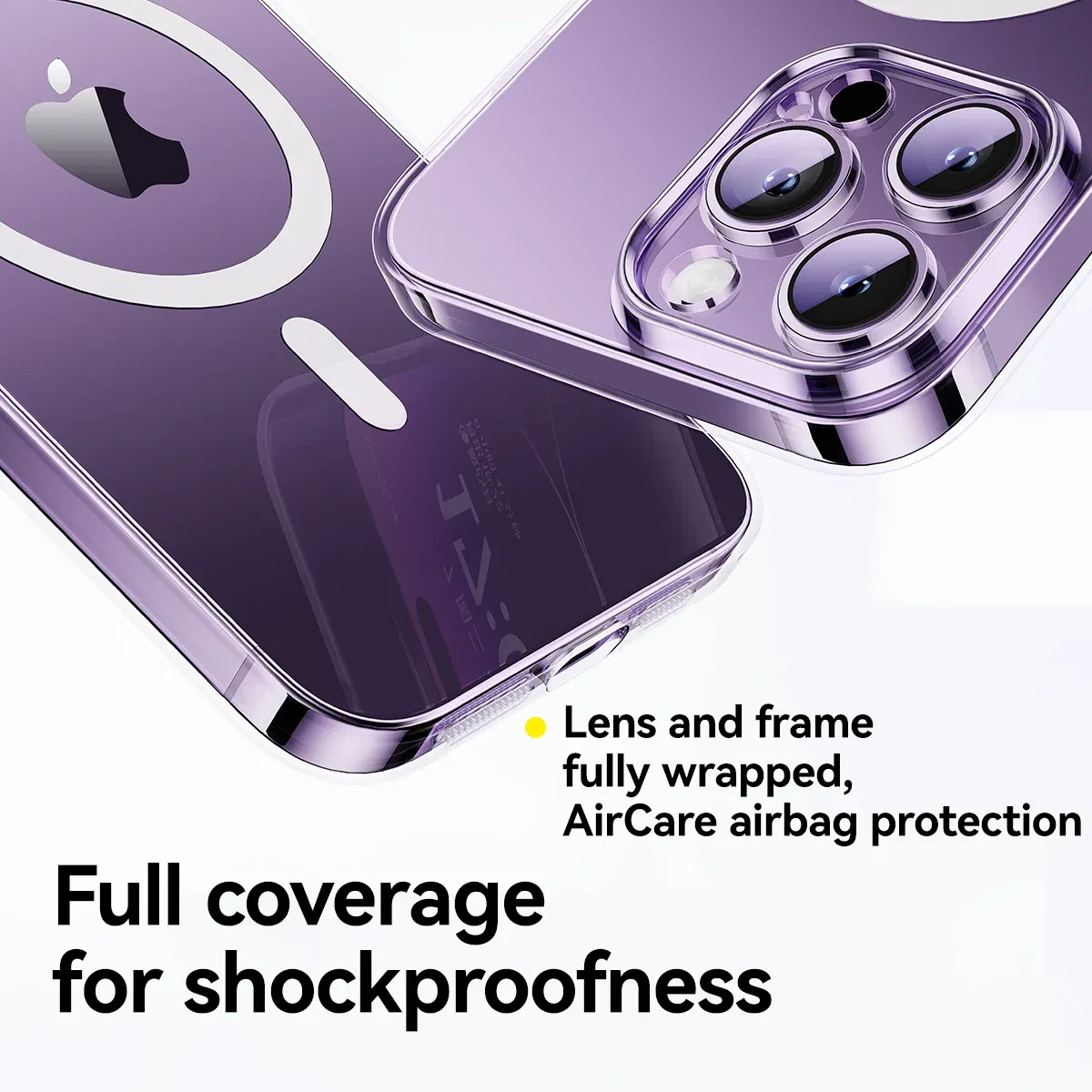 Color: black, Ships From: CHINA, Material: Genuine Leather - Baseus for iPhone 15 Pro Max Lucent Magnetic Case Hard PC Clear Case for iPhone 15 14 13 Pro Plus Magnet Protective Phone Case