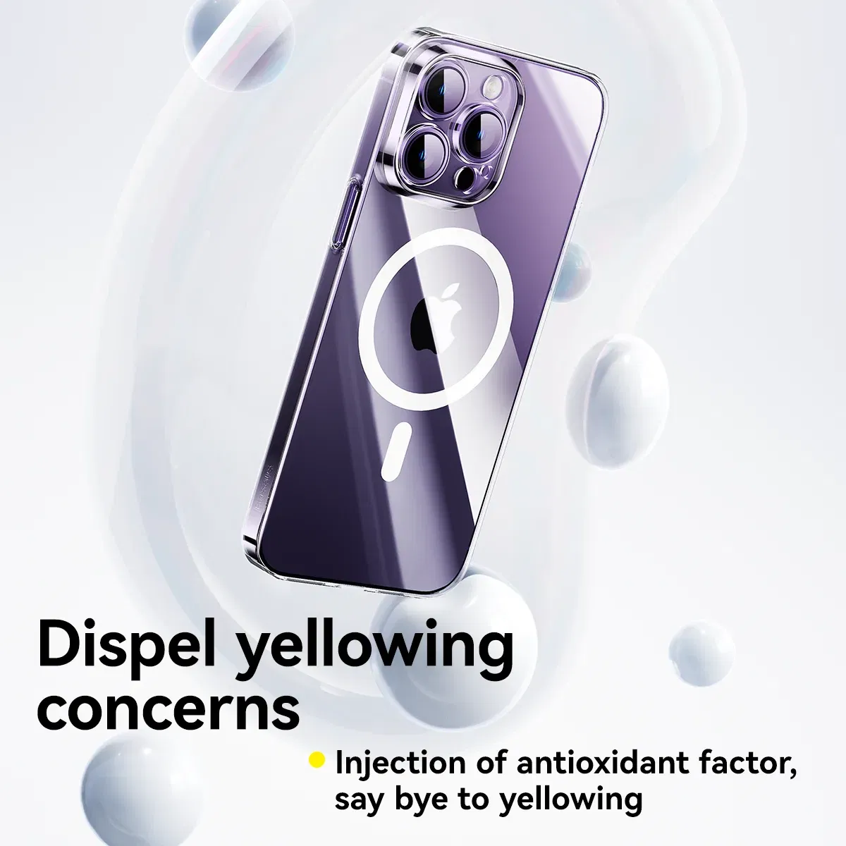 Color: black, Ships From: CHINA, Material: Genuine Leather - Baseus for iPhone 15 Pro Max Lucent Magnetic Case Hard PC Clear Case for iPhone 15 14 13 Pro Plus Magnet Protective Phone Case