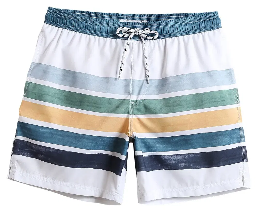 Color: Gold, Size: XL - Men's Swimwear Flamingo 3d Surfing Board Short Kids Beach Shorts Men Trunks Masculina Swimsuit Sports Pants Briefs Boy