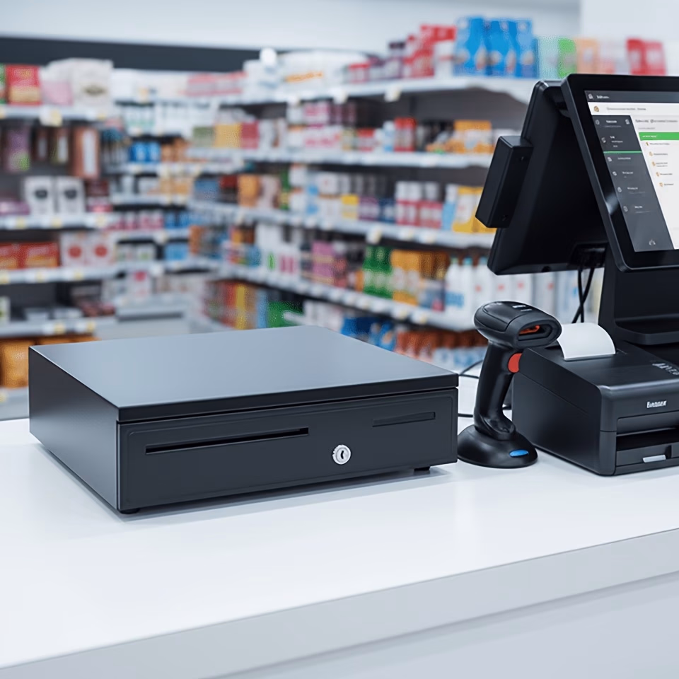 Heavy Duty Cash Drawer with Lock – Secure and Durable Cash Storage for Retail Environments