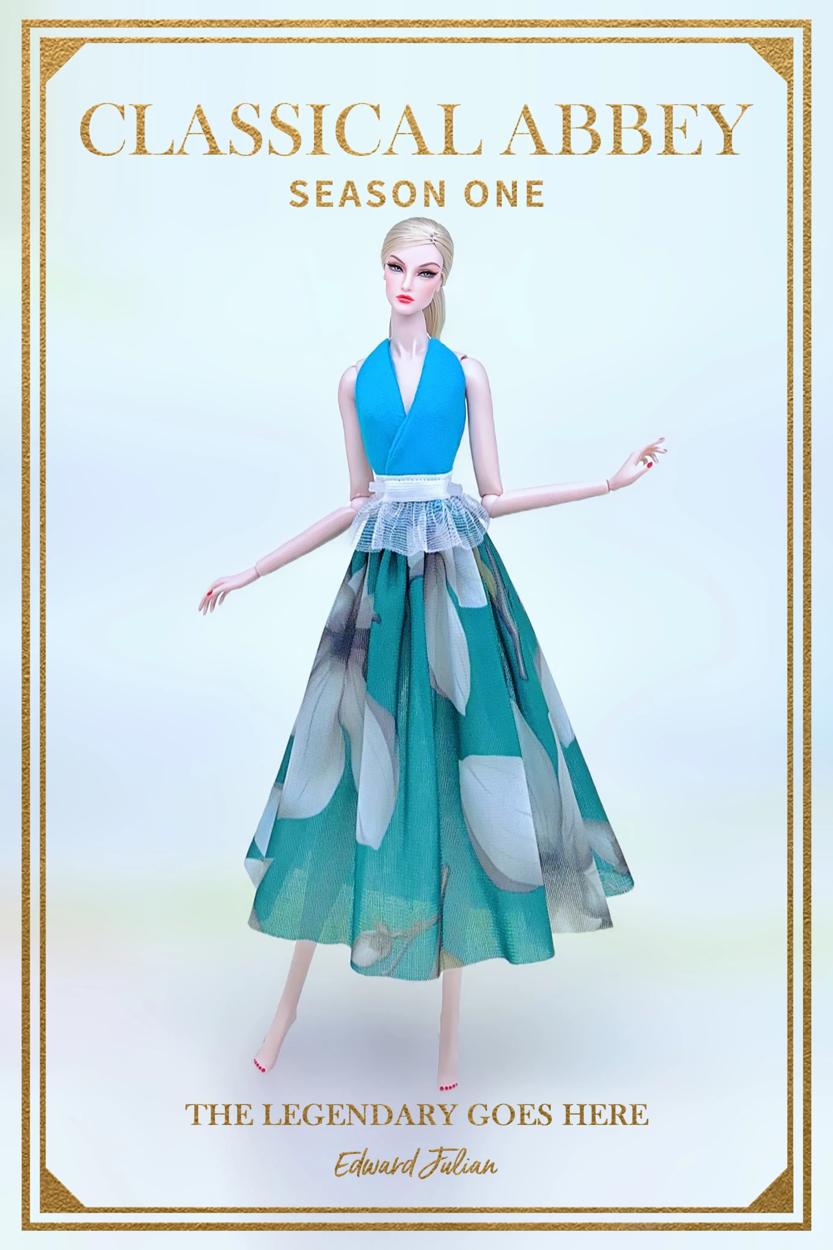 Color: VIOLET - for barbie doll clothes batch
