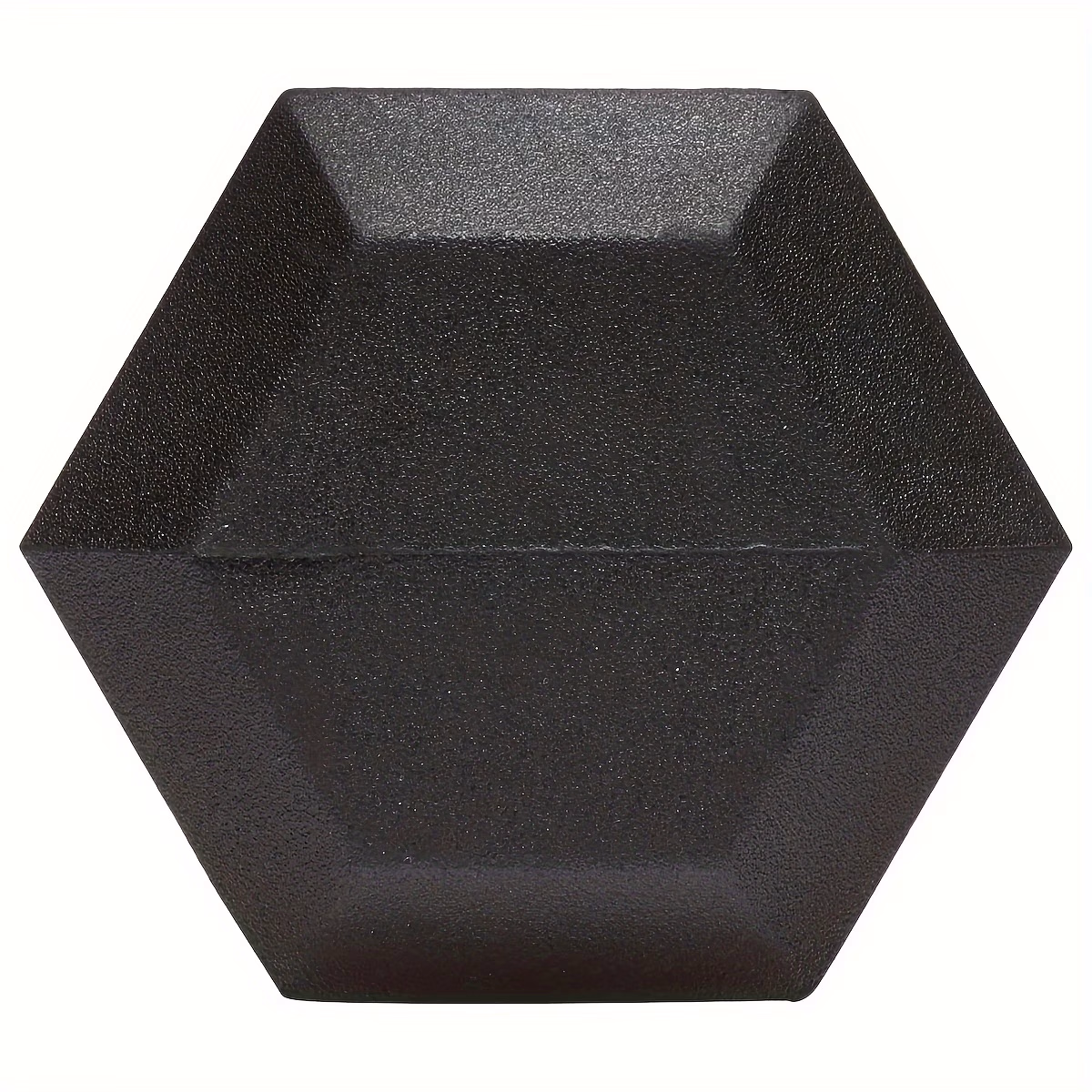 Rubber Encased Hex Dumbbells – Non-Slip Grip Hand Weights for Home Gym, Strength Training, and Fitness