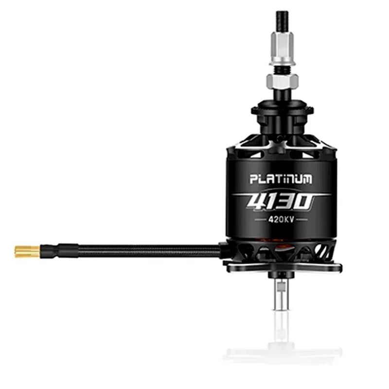 Color: Clear - Hobbywing Platinum 4120 4125 4130 41 Series fixed wing Brushless Motor High efficiency / strong performance For Rc Model Parts