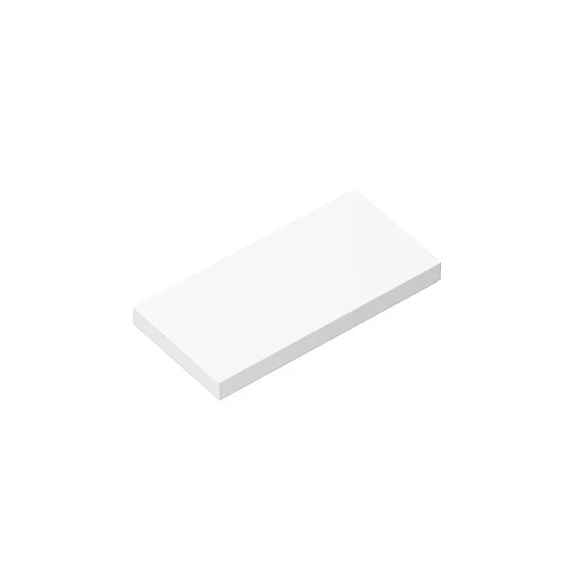 Color: army green - Gobricks GDS-614 Tile 2 x 4 compatible with lego 87079 pieces of children's DIY  Educational Building Blocks Technical