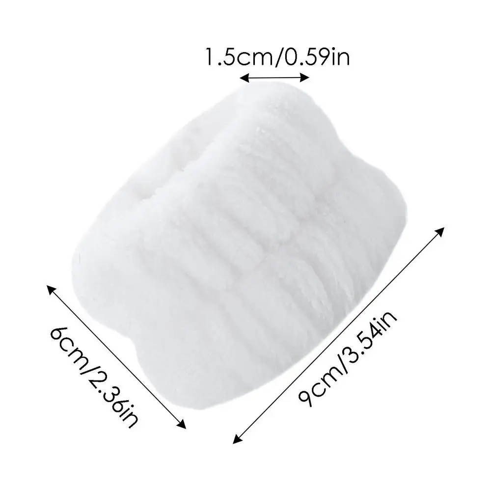 Color: WHITE, Ships From: CHINA - 2pc Wrist Washing Belt Soft Microfiber Towel Wristbands For Washing Face Water Absorption Washing Prevent Wetness Wrist Washband
