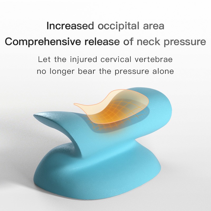 Neck Stretcher, Neck Hump Corrector, Neck and Shoulder Relaxer Cervical Traction Device Pillow
