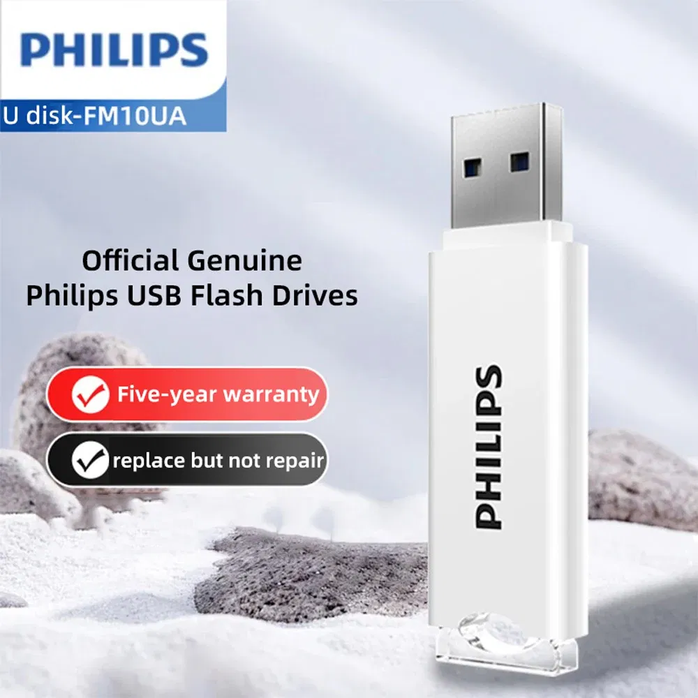 Capacity: 8 GB - PHILIPS USB Flash Drive 2.0, 64GB, Storage Expansion for Photos, Videos, Music, Files