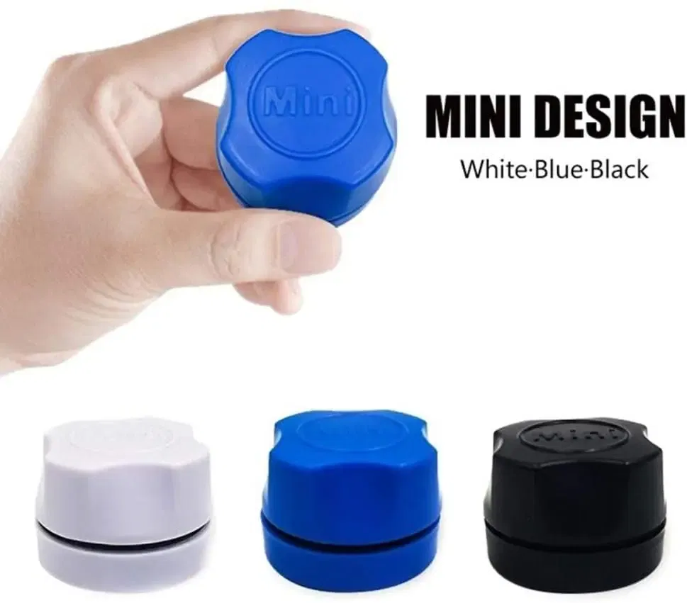 Color: Black - Aquarium Cleaning Magnet Fish Tank Clean Glass Scrubber Tool Double-Sided Algae Moss Removal Suspension Scraper