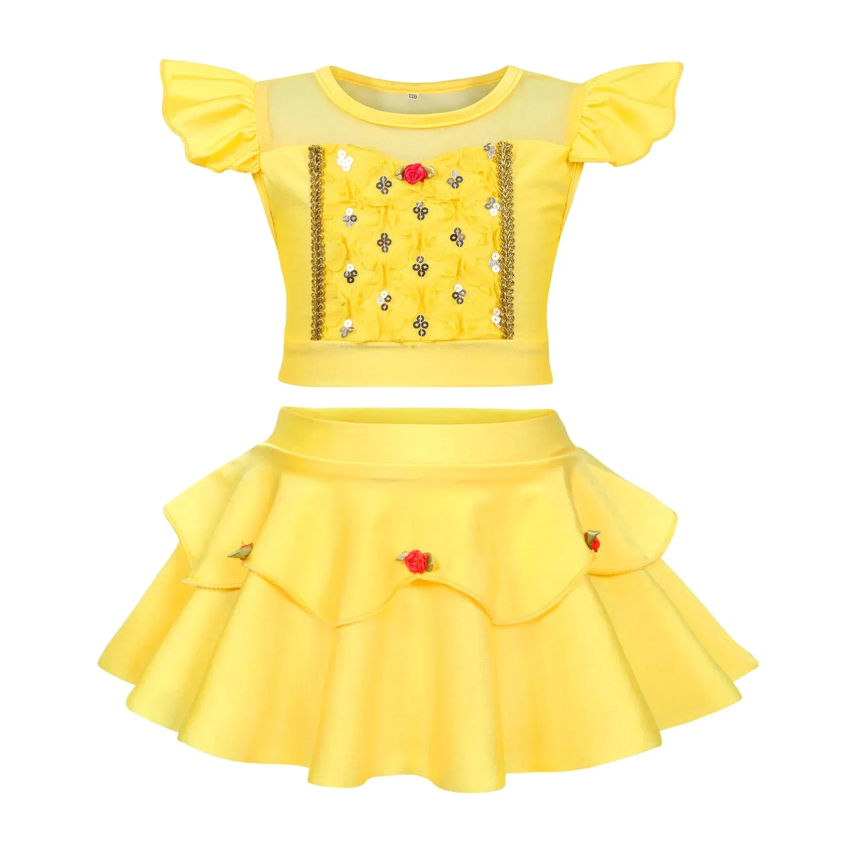 Baby Girls Swimsuit Princess Styles Full Print Beach Swimwear Children Two-piece Kids Bathing Suit Bikini Set Girl Biquinis