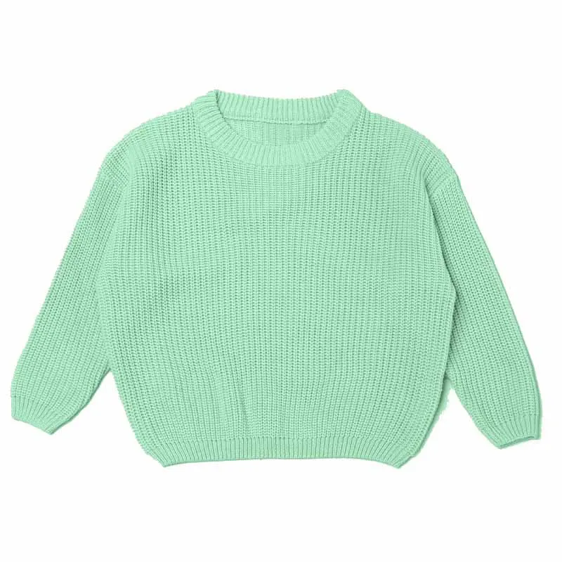 Color: Turquoise, Size: XXS, Age Range: 0-3M - Personalized sweaters for cherished babies.Celebrate your little one's name with unique, custom-made thick knitted sweaters