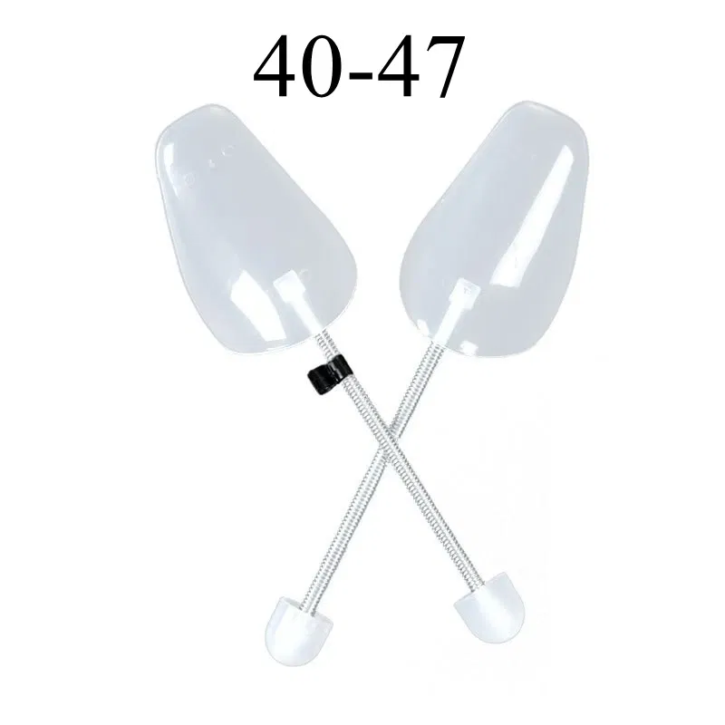 Color: black - 1Pair Spring Shoe Trees Anti Deformation Inner Support Shoes Stretcher Shaping Anti Wrinkle Shoe Lasts Men Women Shoes Tree