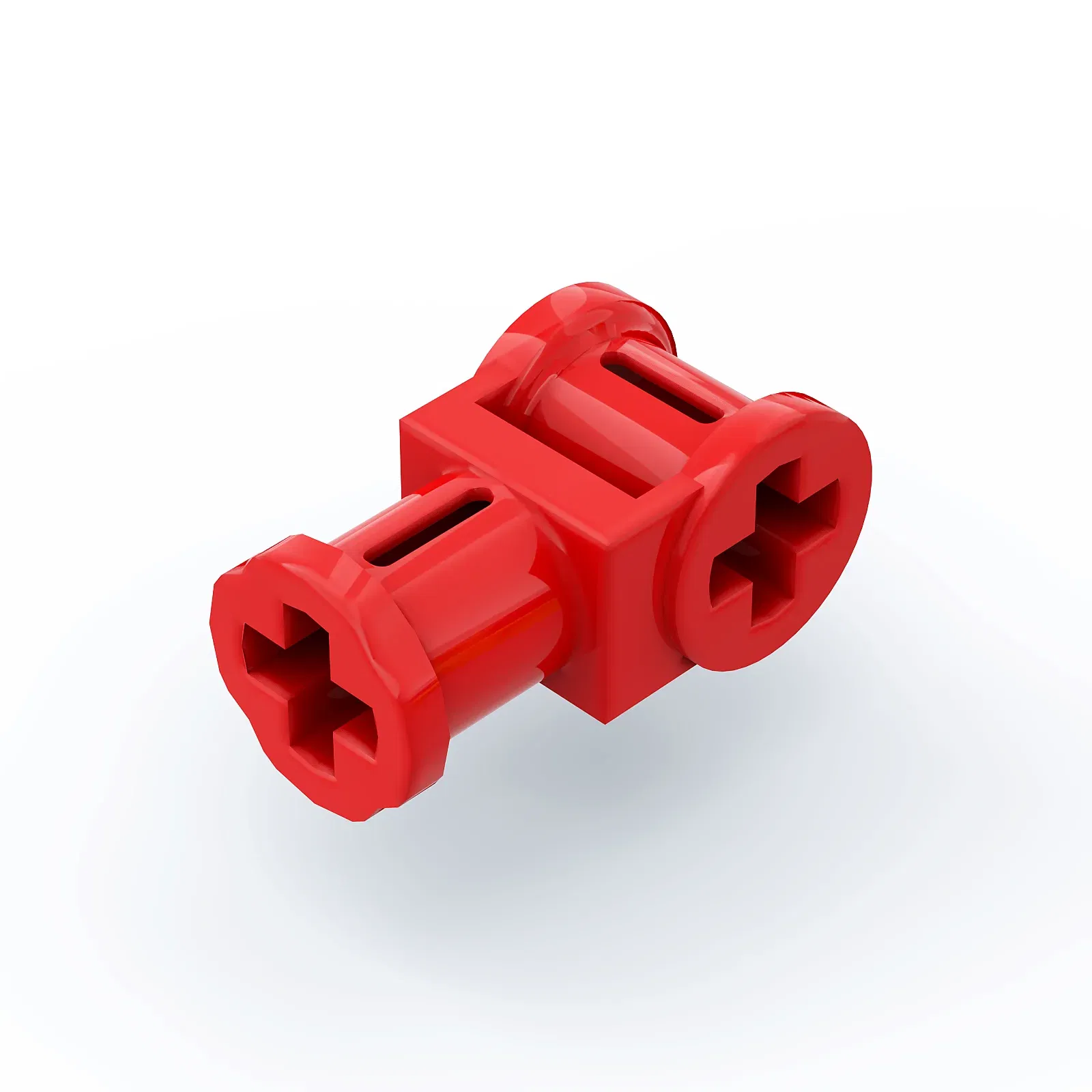 Color: Light Grey - 1 Pcs Buildings Blocks 32039 Axle Connector with Axle Hole Brick Collections Bulk Modular GBC High-Tehc Toy For MOC Set