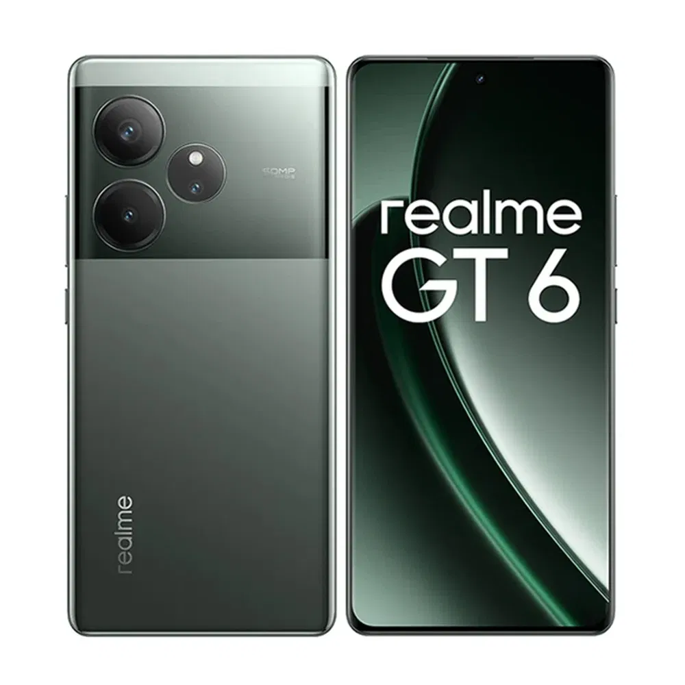 To Global Version realme GT6 5G Smartphone Snapdragon 8s Gen 3 Processor 5500mAh 120W Battery 6.78 120Hz 6000nit Display NFC GT