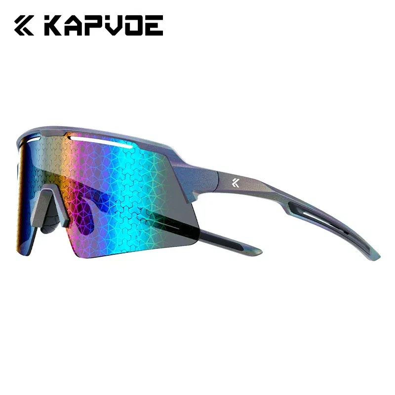 KAPVOE New Technology Nano Lenses Cycling Glasses Bike UV400 Eyewear Outdoor Sports Sunglasses Men Women Road Bicycle Goggles