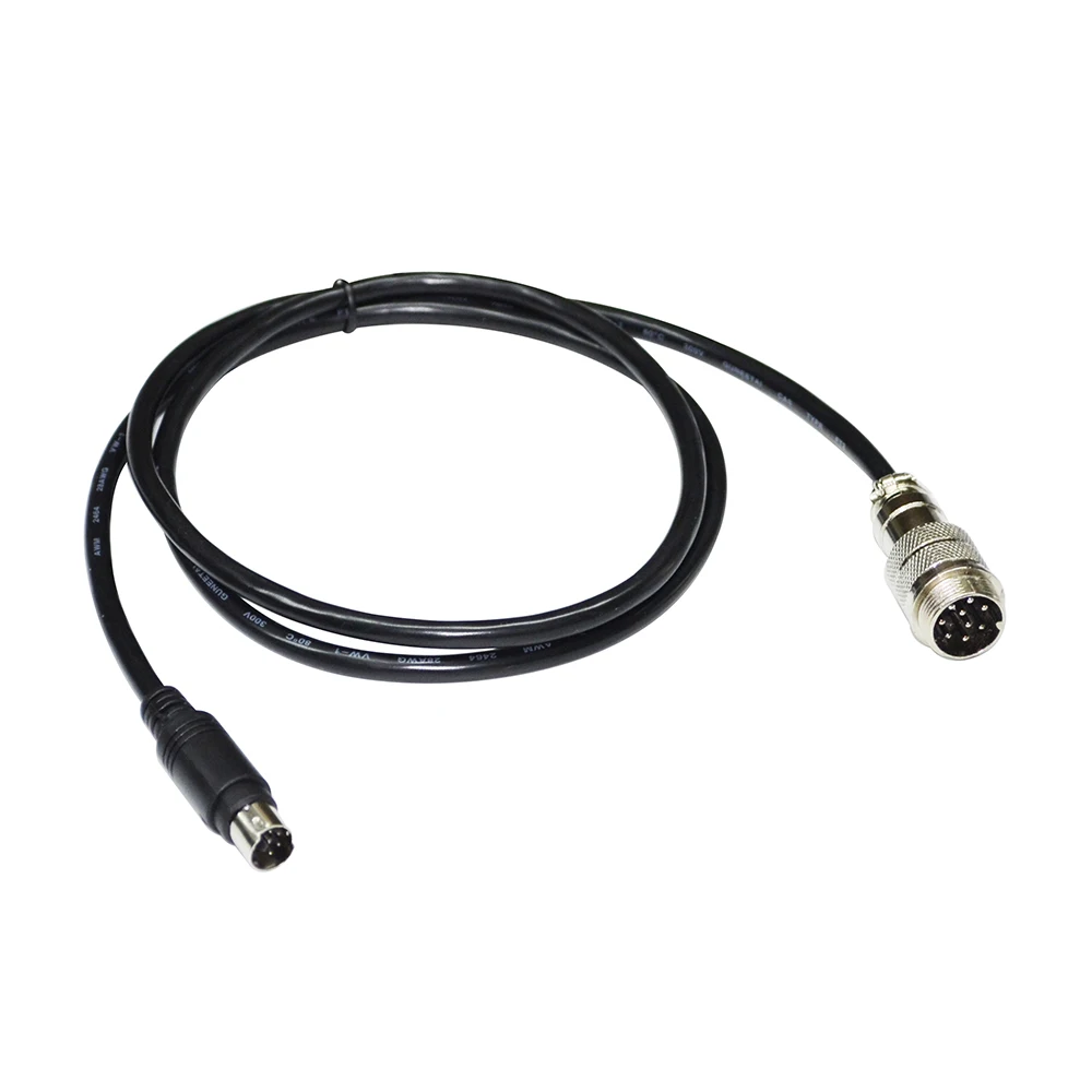 Cable length: 0.8m, Ships From: CN - PS/2 MD6 TO 9 DIN MALE ADAPTER CONNECTION DATA CABLE FOR THRUSTMASTER TH8A GEAR TSSH TSSH+ MOD+ HANDBRAKE SIGNAL KABLE
