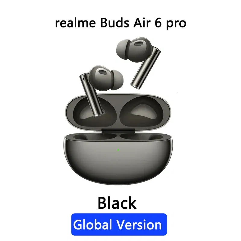 Color: Silver, Ships From: CHINA - New! Global Version Buds Air 6 Pro True Wireless Earphone 50dB Deep Sea Noise Reduction 2.0 Bluetooth 5.3 IP55 Headphone