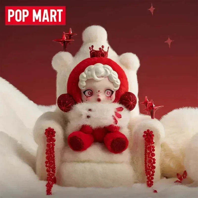 POPMART SKULLPANDA Winter Symphony Series SP Blind Box Guess Bag Plush Pendant Doll lovely Girl birthday present xmas Toys