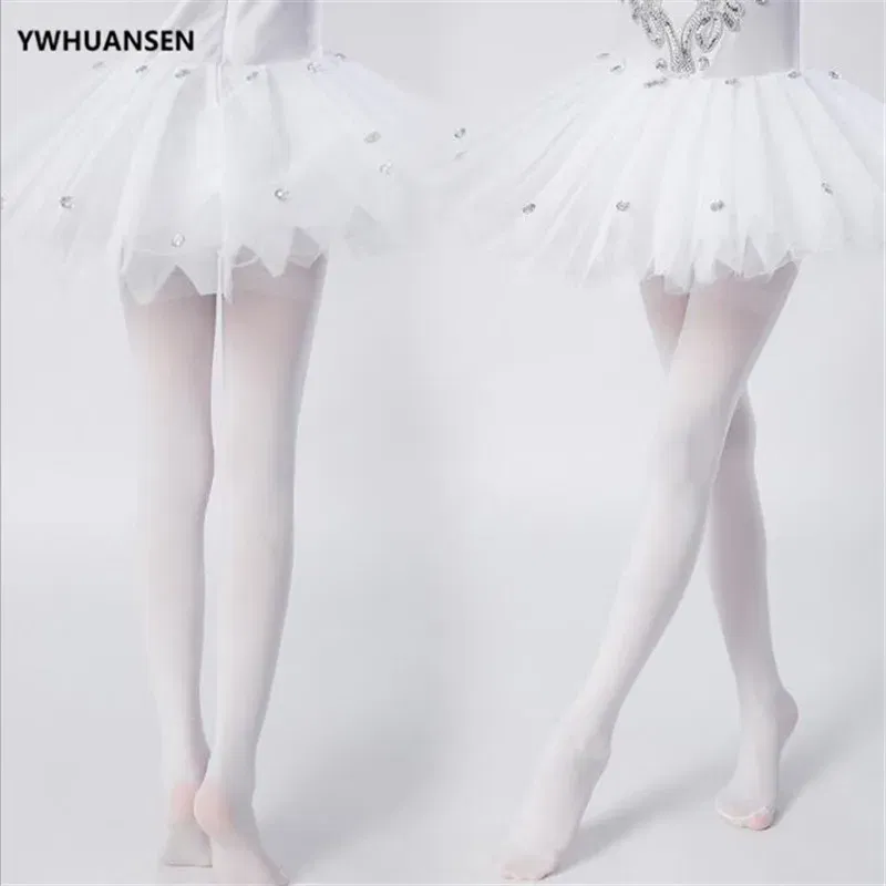 Color: Navy Blue, Size: L - 1/2/4/6/8 Pairs/lot Spring Summer Candy Kids Pantyhose Ballet Dance Tights for Girls Stocking Children Velvet Solid White