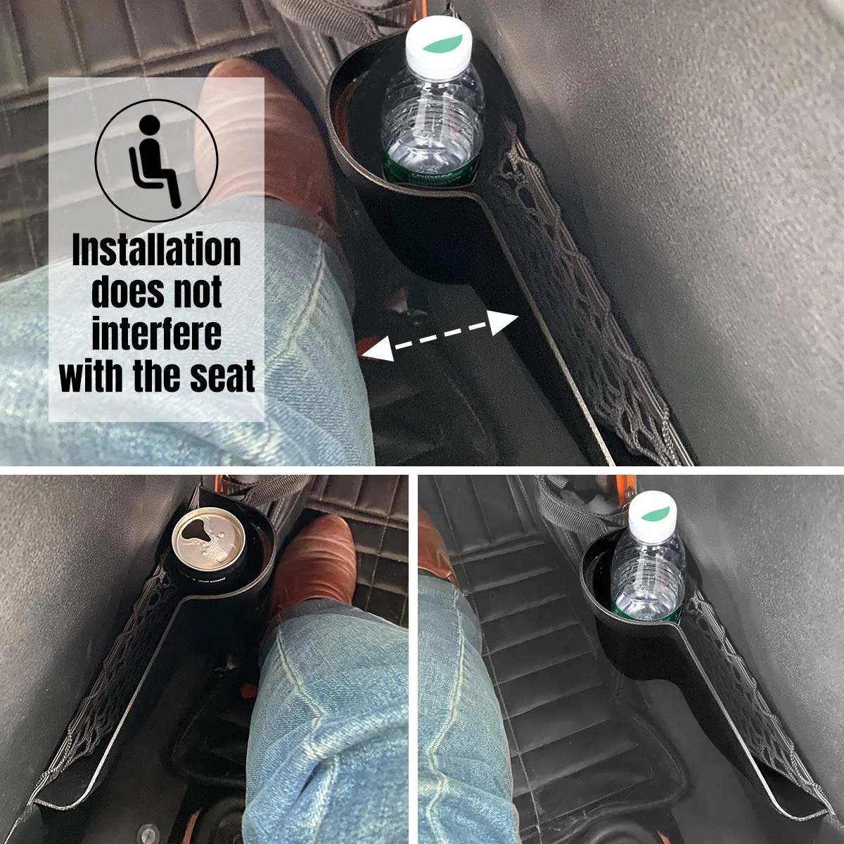 Front Door Storage Pockets Side Organizer Box Replacement for 2011-2018 JEE-p Wrangle-r J-K JK-U 2/4-Door Interior Accessories