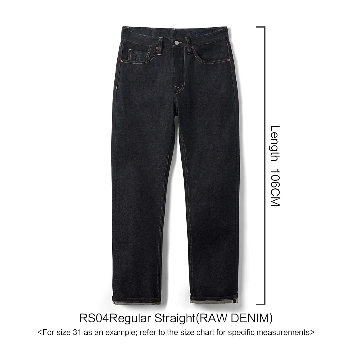 Color: Beige, Size: 31 - SIMWOOD High Standard 2025 Autumn New Raw Selvedge Denim Pants Men Regular Straight 16oz Heavyweight Quality Cotton FabricJeans