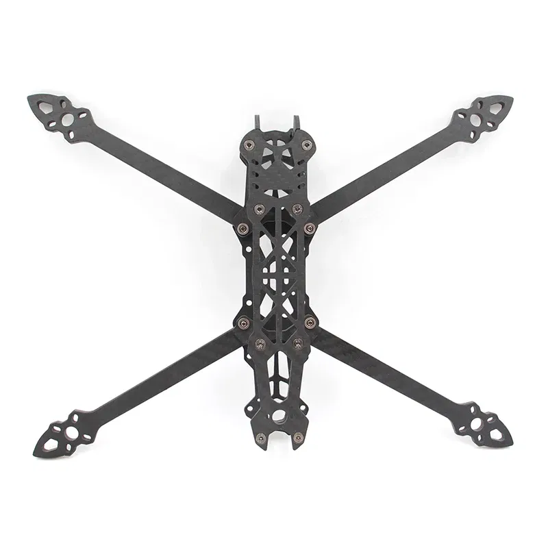 Color: Burgundy - Mark4 7inch 295mm with 5mm Arm Quadcopter Frame kit 3K Carbon Fiber 7'' for FPV Racing Drone Quadcopter Freestyle DIY parts