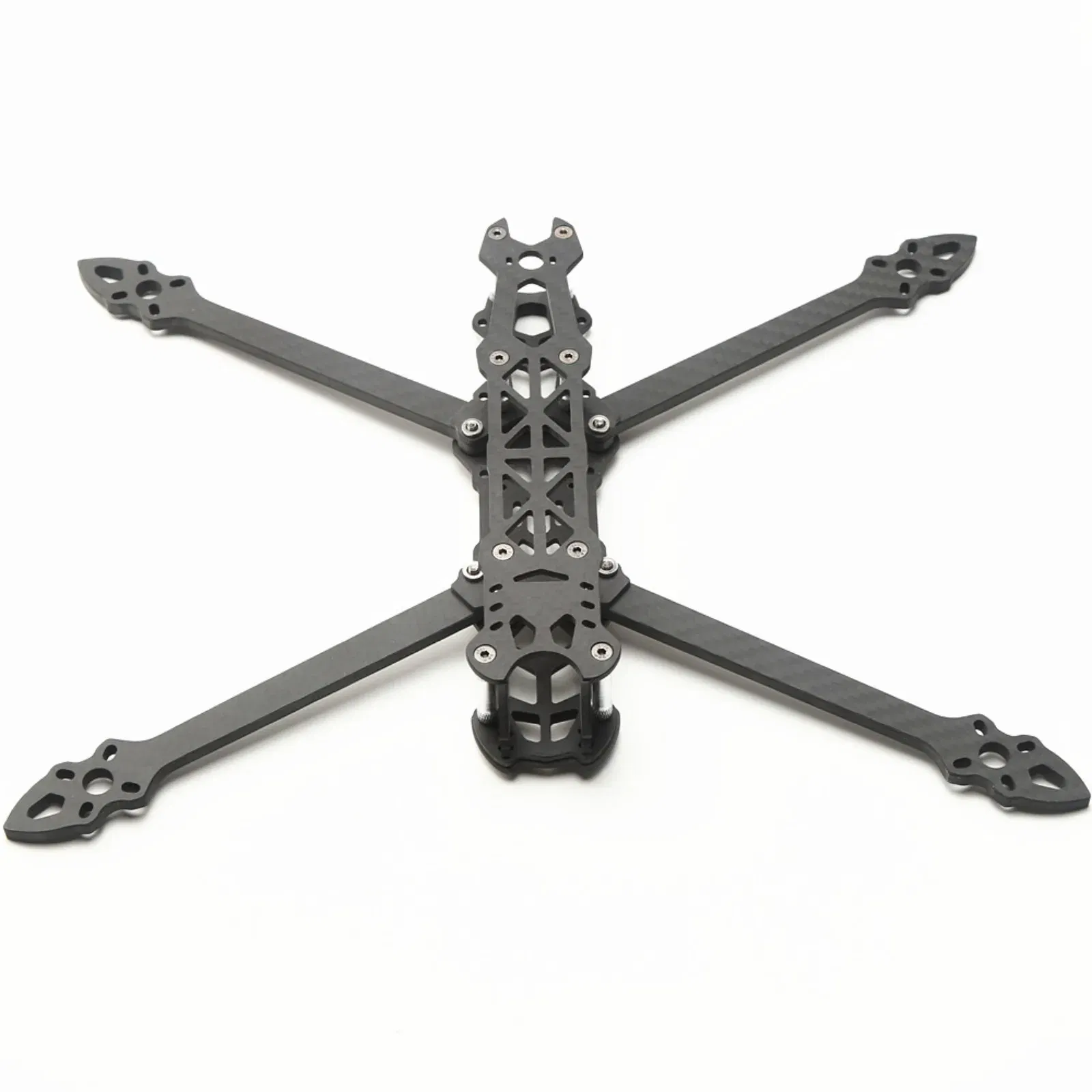 Color: Burgundy - Mark4 7inch 295mm with 5mm Arm Quadcopter Frame kit 3K Carbon Fiber 7'' for FPV Racing Drone Quadcopter Freestyle DIY parts