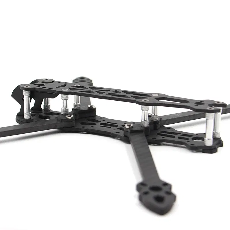 Color: Burgundy - Mark4 7inch 295mm with 5mm Arm Quadcopter Frame kit 3K Carbon Fiber 7'' for FPV Racing Drone Quadcopter Freestyle DIY parts