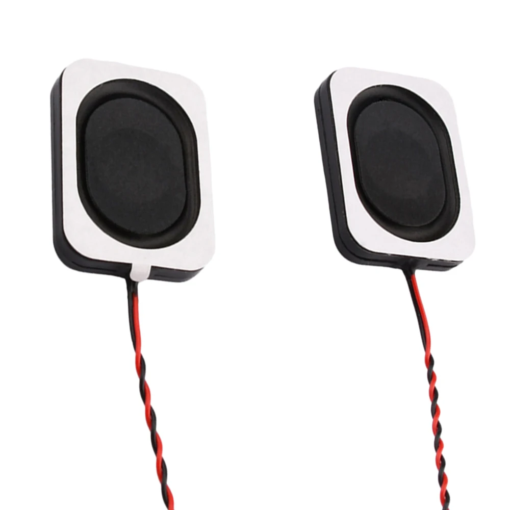 Color: Orange - 3525 Plastic Inner Magnetic Cavity Speaker, 8 Ohms/4 Ohms, 2 Watts, 3W Full Frequency BOX Speaker  For Arduino Active Components