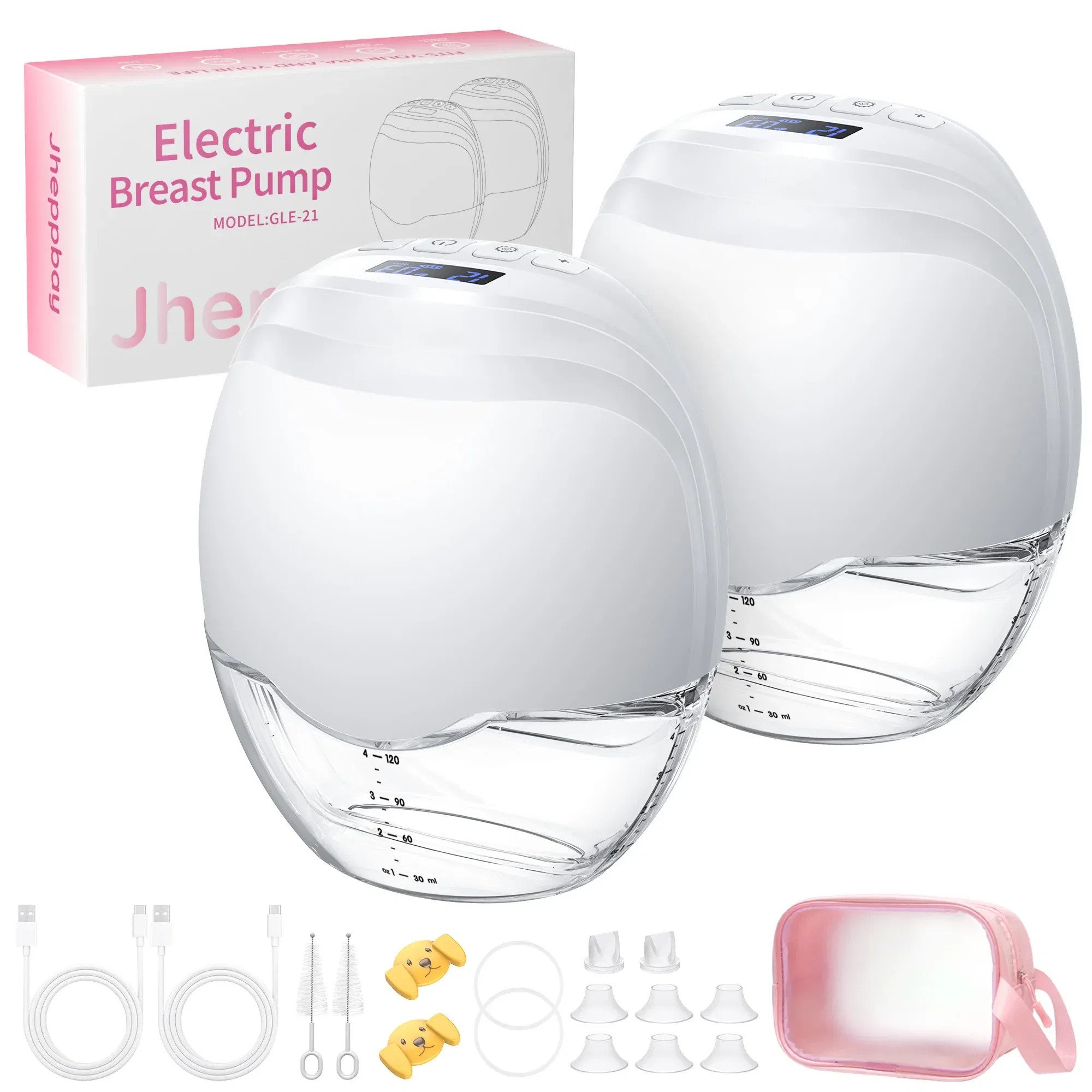Color: green - Hands Free Breast Pump Electric Wearable Breast Pump 3 Modes & 12 Levels Portable Wireless Breast Pump Low Noise Breastfeeding