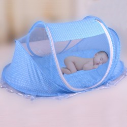 CozyNest 2-in-1 Portable Baby Bed & Pillow Net Set