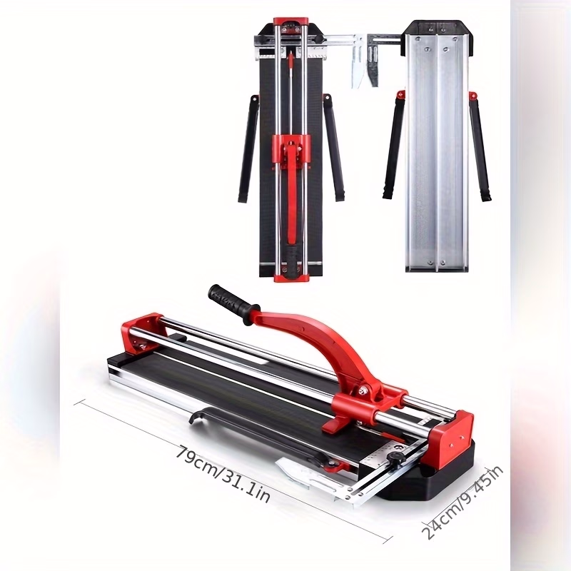 Heavy Duty 600mm Manual Red Laser Tile Cutter – Tile Cutting Machine for Ceramic and Porcelain Tiles