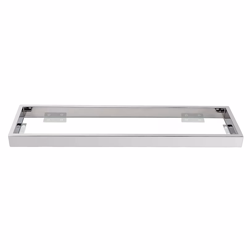 520mm 304 Stainless Steel Bathroom Glass Storage Shelf Shower Caddy – Elegant Storage Solution for Your Shower and Bathroom