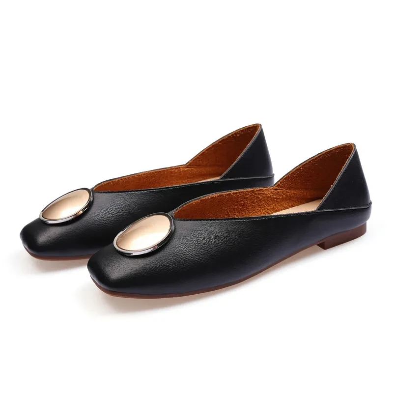 Black Ballet Flats