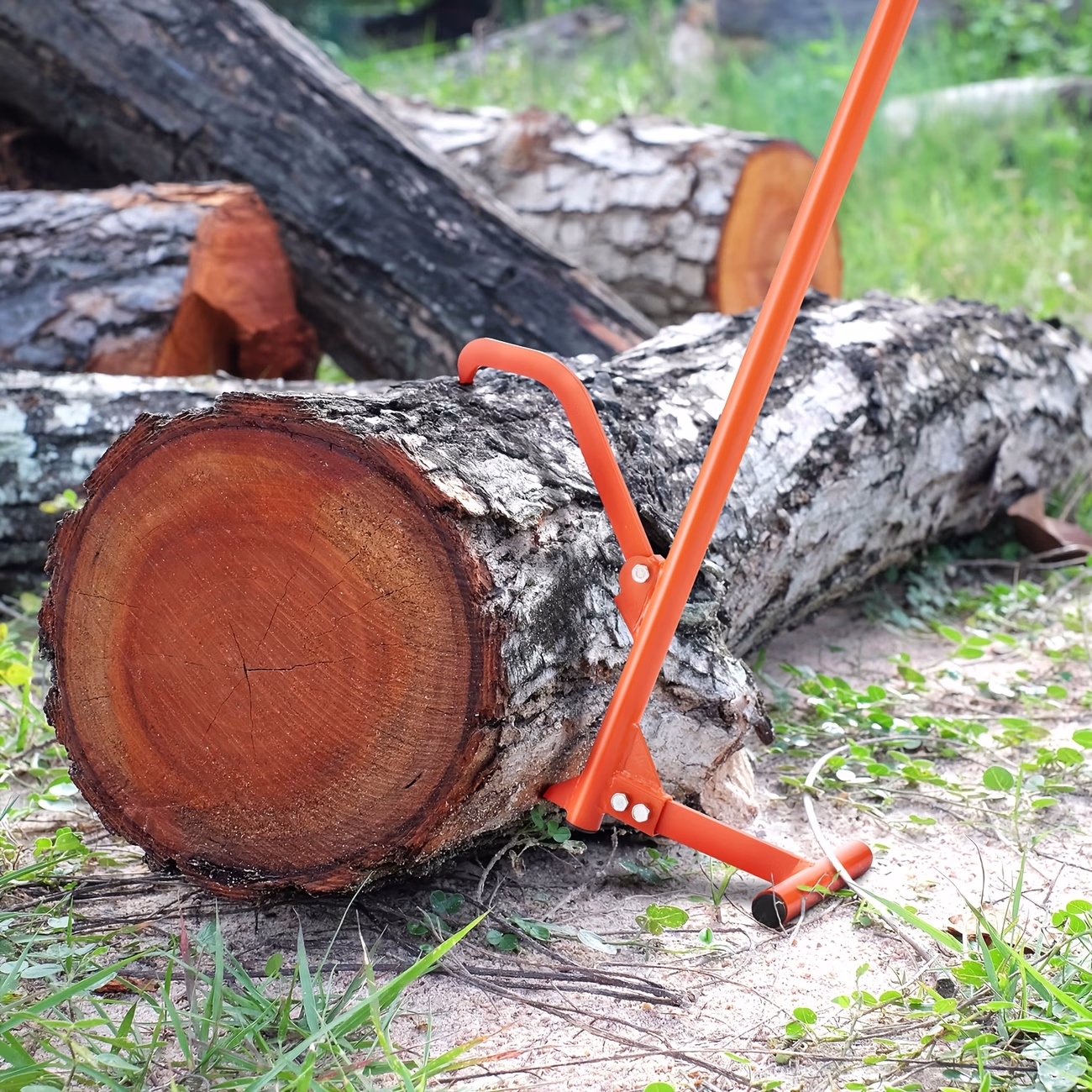 Shogun 129cm Log Lifter Roller Cant Hook Jack – Heavy Duty Timber Wood Lifting, Rolling, and Raising Tool