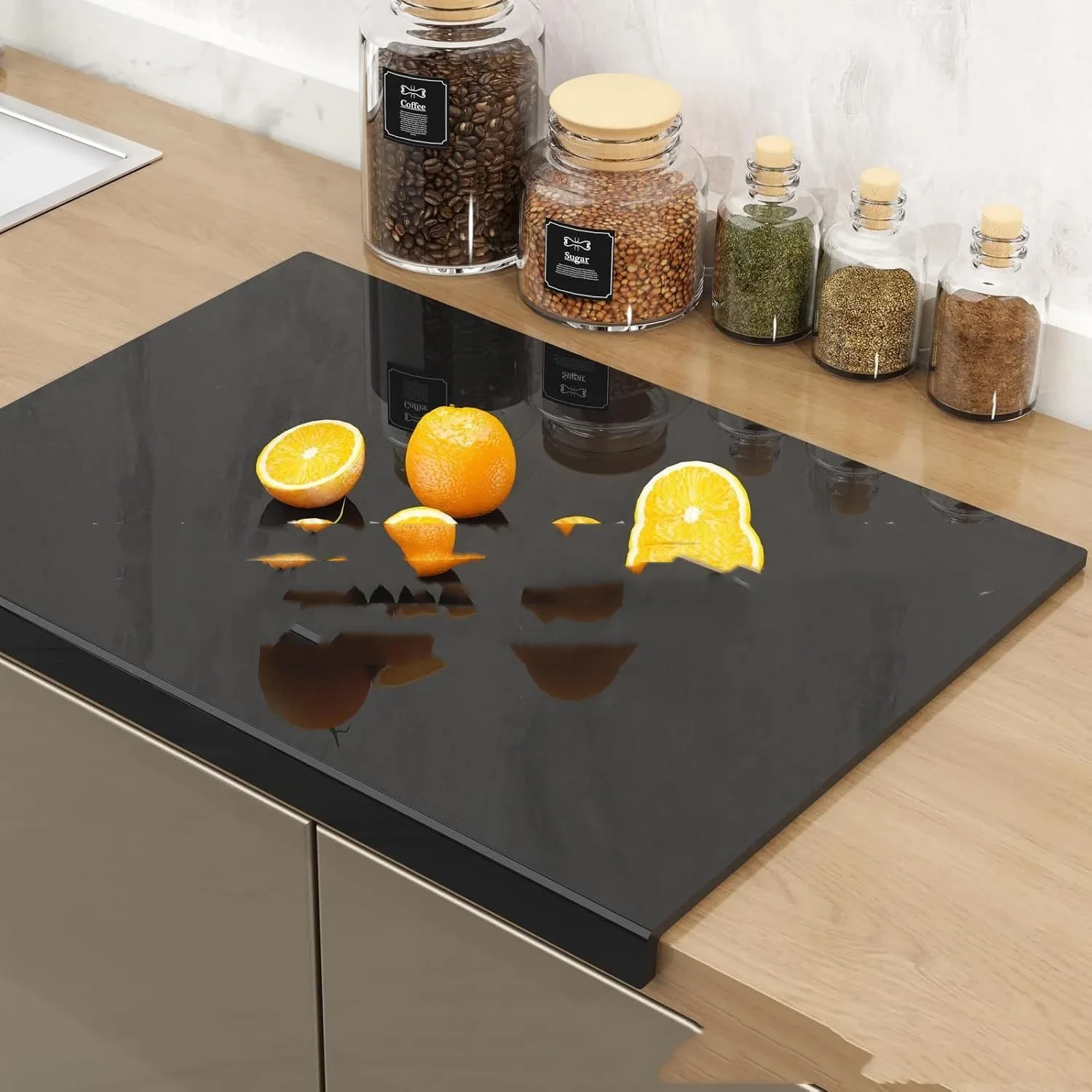 Black Chopping Board
