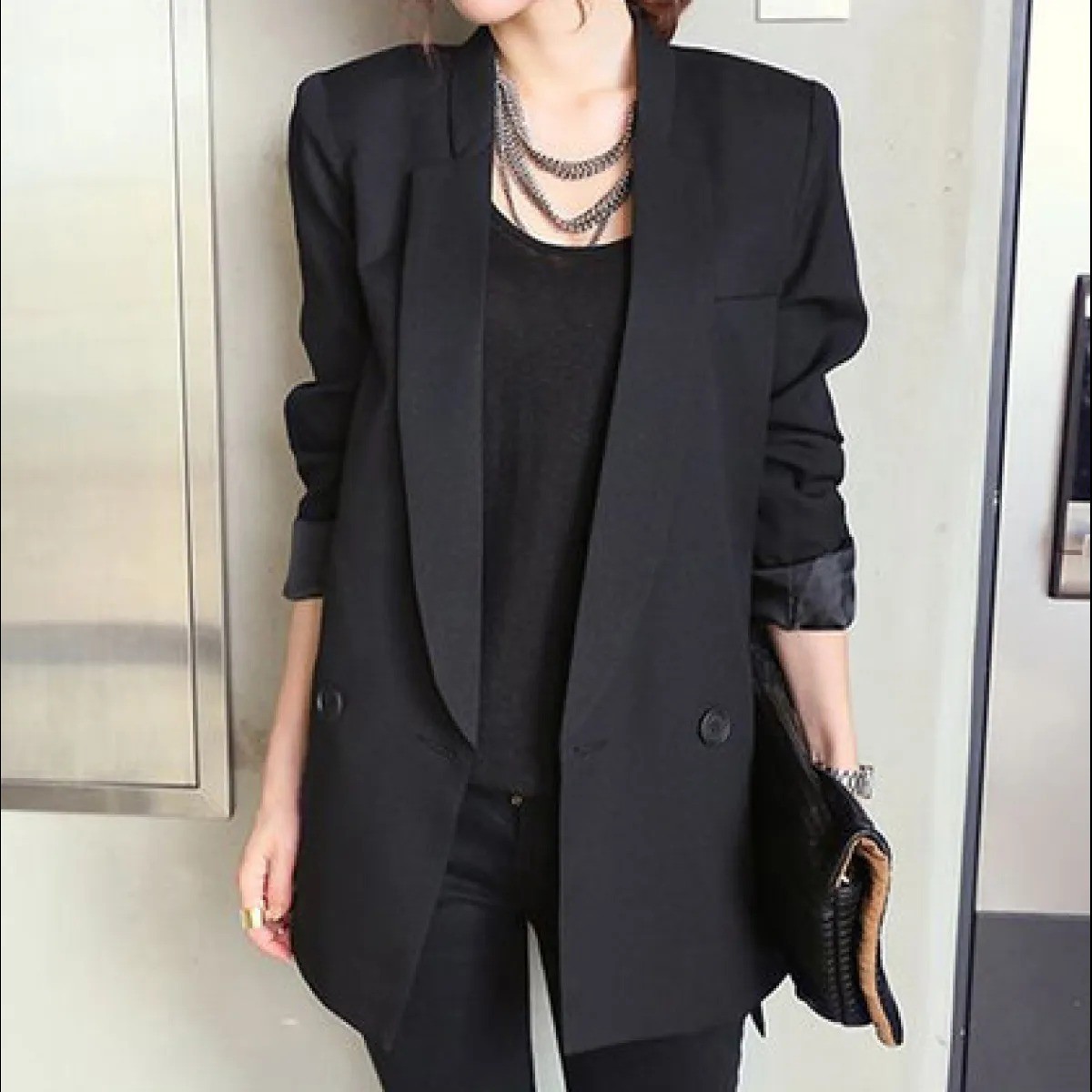 Womens Black Blazer NZ