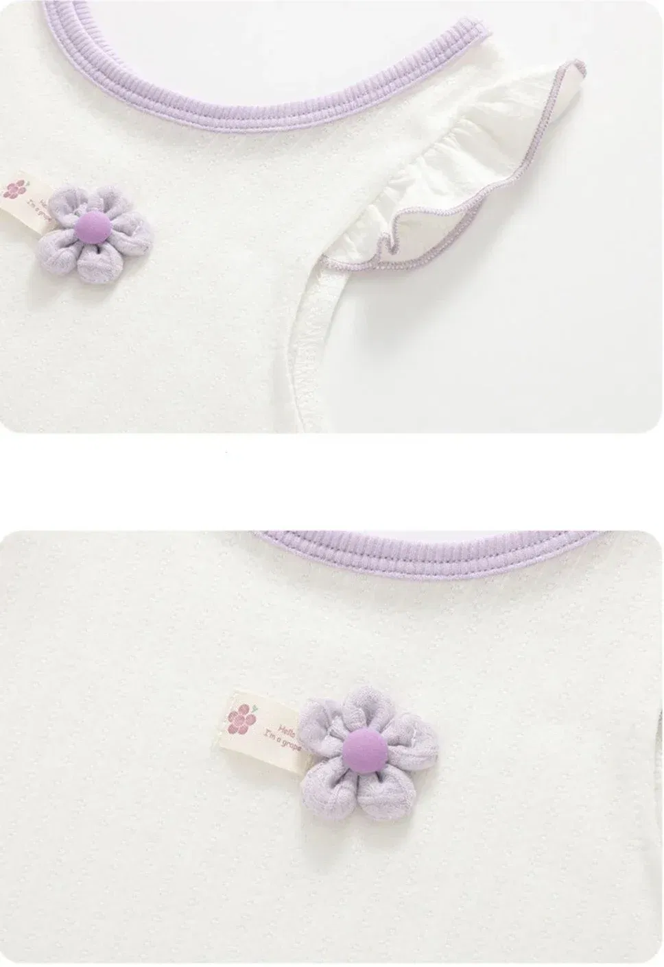 Color: PURPLE, Kid Size: 24M - New Girls' Camisole Vest Summer Thin Children's Sleeveless T-shirt Baby Small Flying Sleeve Top Girls Summer Clothing