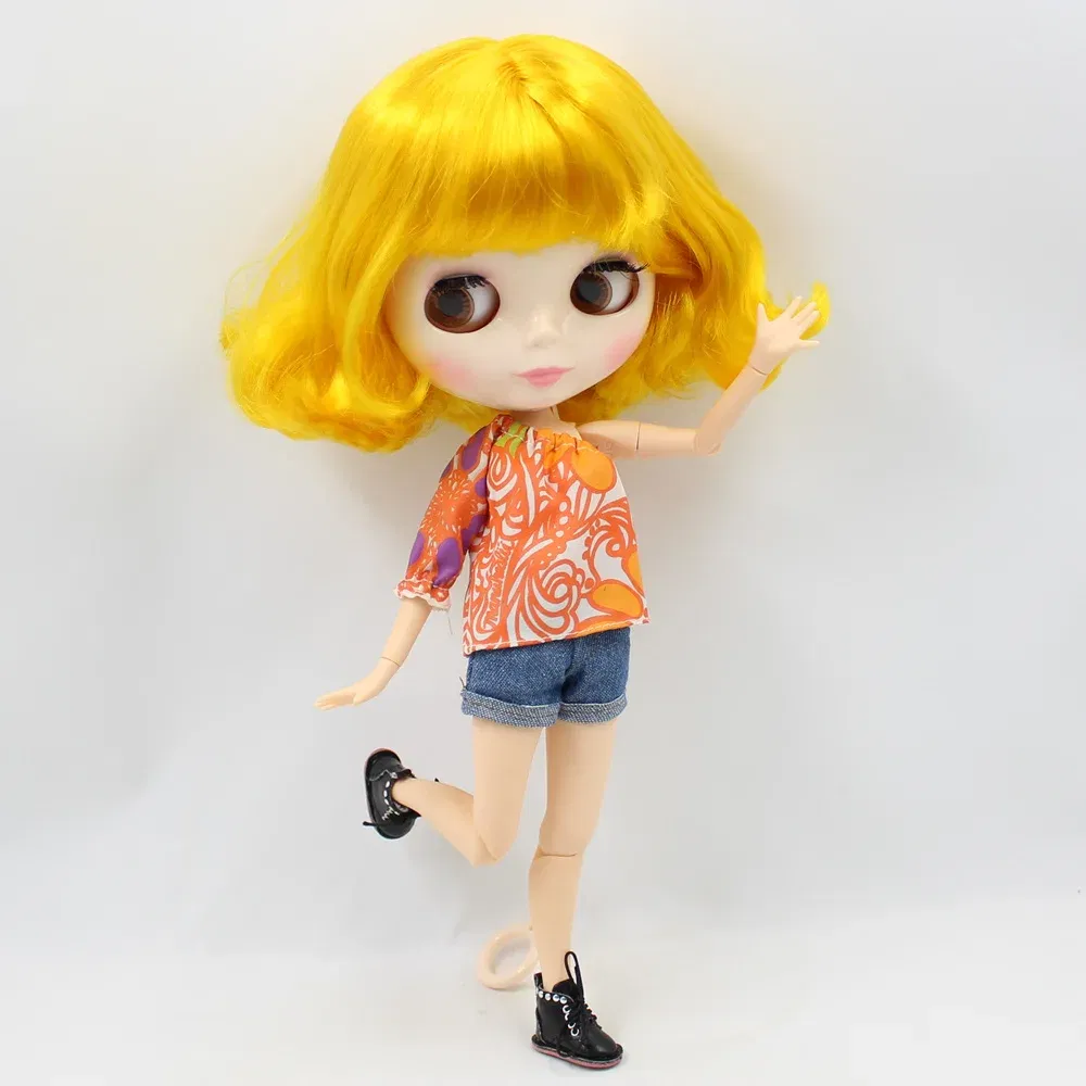 Color: Blue - Manish Arora Shoes For 1/6 Blyth doll Boots joint body 30cm normal ICY licca free shipping