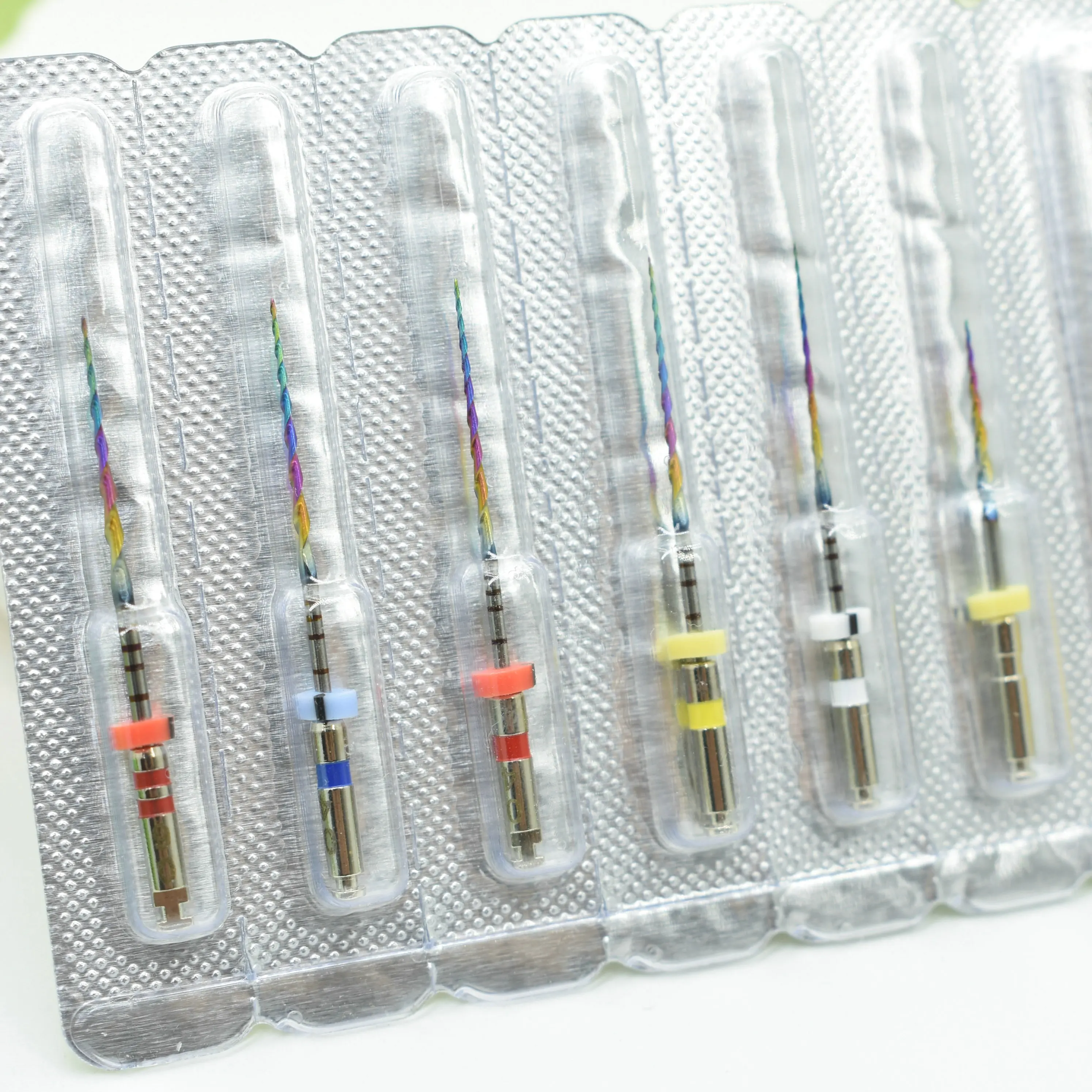 Color: 4 - Dental New Rotary Rainbow Files Thermal Activation Accessories Endodontic For Root Canal Files Cleaning Dentist Tool