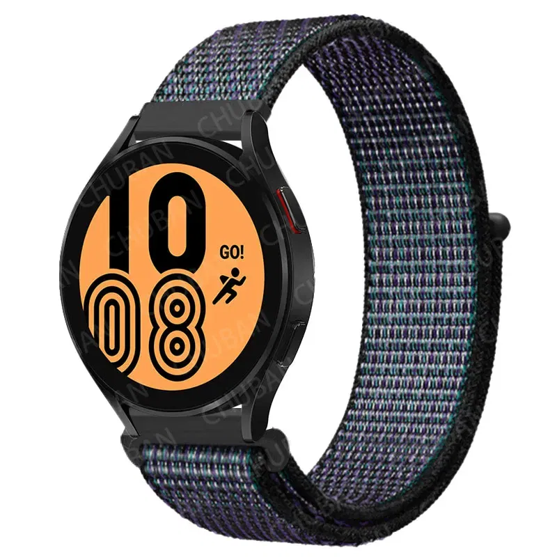 Band Color: black, Band Width: 22mm - 20mm/22mm nylon Band