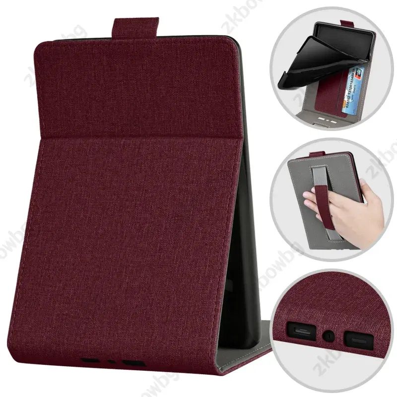 Color: Clear, Size: 12.4 - Cute Smart Case for 6.8' 6'' Kindle Paperwhite Signature 11th Generation Edition 12th 2024 7'' 7th 10th 6th M2L4EK RS23CV Cover